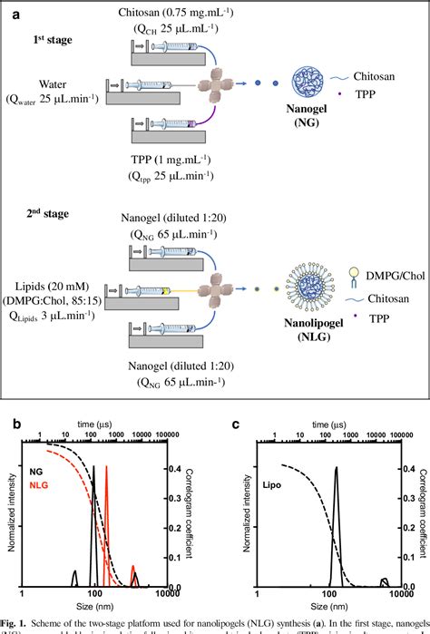 Figure 1 From Lipid Coating Of Chitosan Nanogels For Improved Colloidal