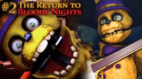 Terror En La PizzerÍa Con Spring Bonnie The Return To Bloody Nights