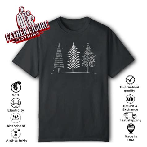 Subtle Fuck Trump Doodle Christmas Tree T Shirt Father Figure Clothing