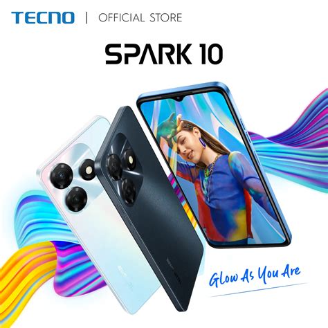 Tecno Spark 10 66 Hd 90hz Mediatek Helio G37 12 Nm Octa Core 50mp Camera 5000mah 18w Fast