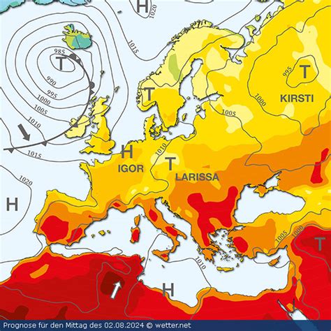 Aktuelle Großwetterlage Wetterlage