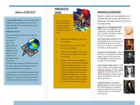 Antecedentes del Cálculo Primer Parcial Tríptico de la historia del