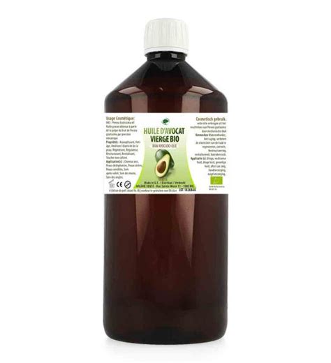 HUILE VEGETALE AVOCAT VIERGE BIO 1000ML