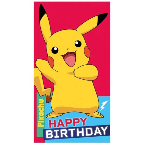 Pokémon Carte d Anniversaire Smyths Toys France