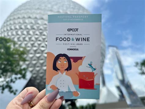 First Look At 2023 EPCOT International Food Wine Festival Passport