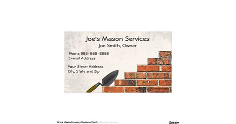 Brickmasonmasonrybusinesscard Re596232cc3b045d3b41bcf8f345b75ba