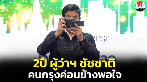 “นิด้าโพล” ชี้ 2 ปี “ผู้ว่าฯ ชัชชาติ” คนกรุงค่อนข้างพอใจ จัดระเบียบทาง