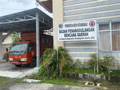 Intensitas Curah Hujan Meningkat Bpbd Kota Kotamobagu Buka Aduan