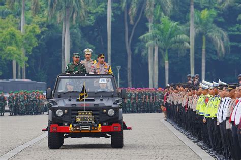 Kapolri Pimpin Apel Gelar Pasukan Ops Ketupat