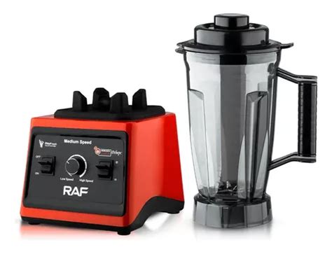 Juguera Licuadora Electrica Raf Blender 3l 2400w Cuotas sin interés