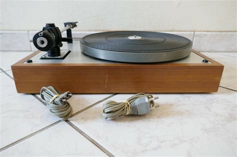 PLATINE VINYLE TOURNE DISQUE THORENS TD 160 VINTAGE TURNTABLE HIFI