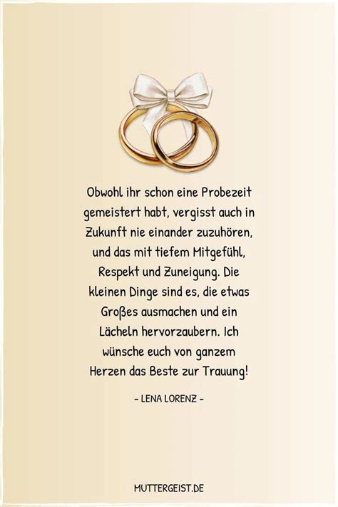 90 Herzliche Glückwünsche zur Hochzeit nach langer Beziehung