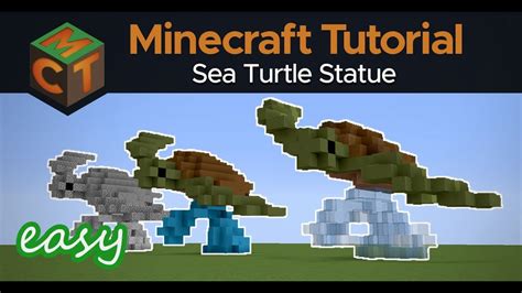 How To Build A Sea Turtle In Minecraft Youtube