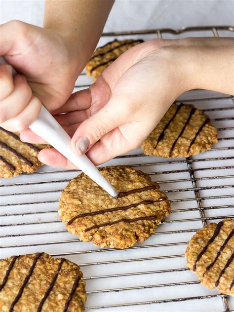 Galletas De Avena Veganas Delantal De Alces Receta Galletas De Avena Veganas Galletas De