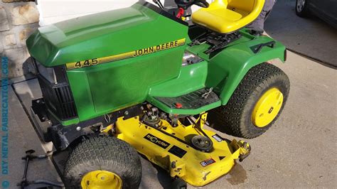 John Deere DIY Mower Deck Repair – DIY METAL FABRICATION .com