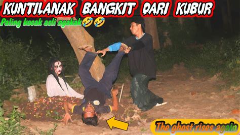 Kuntilanak Bangkit Dari Kubur Prank Paling Kocak Bikin Ngakak