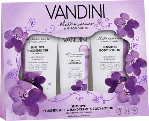 Vandini Sensitive K Rperpflege Set Trio St Dm At