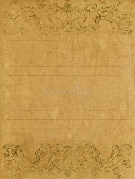 Old Grunge Letter Paper Stock Photo Image Of Antique 22703860