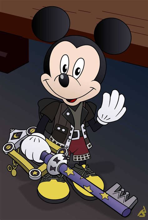 Mickey Mouse Kingdom Hearts 3 By Jettmanas On Deviantart