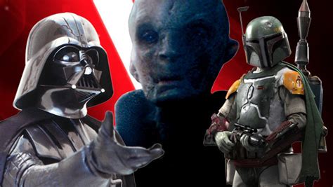 Every Star Wars Movie Villain Ranked From Worst To Best