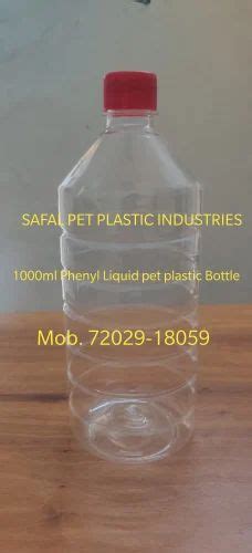 For Liquid Storage PET Plastic Phenyl Bottle At Rs 5 40 Piece In