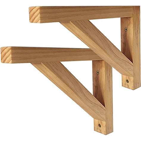 Support Triangulaire En Bois Massif Un Ensemble De Querre Tag Re