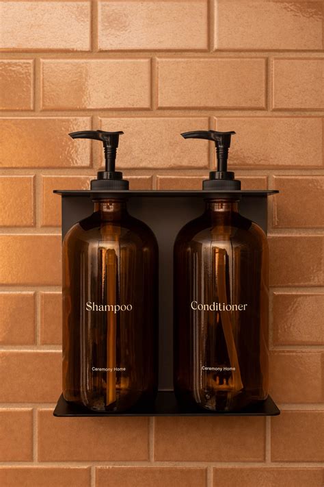 Ceremony Home Dual Wall Mounted Luxury Soap Dispenser Bottle Etsy