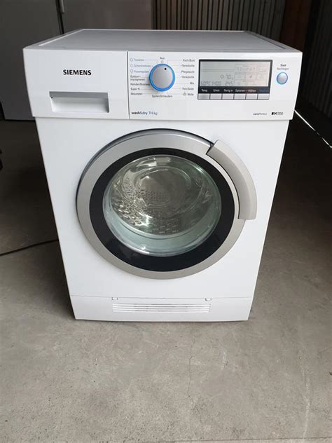 Стиральная машина siemens iq700 wash & dry 7/4 kg с сушкой / wd14h540 ...