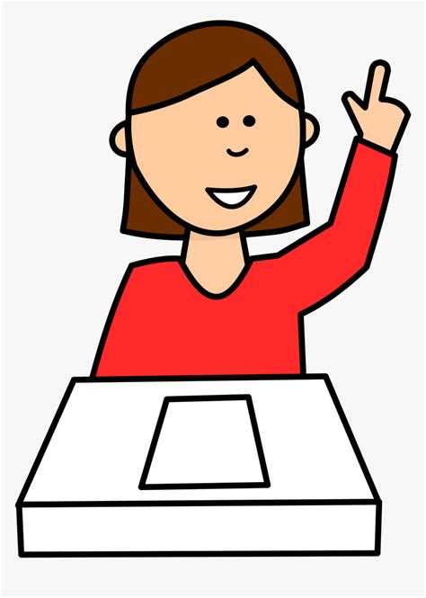 Clip Art Clipart Student Asking Question - Student Asking Question ...