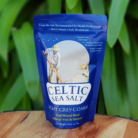 Celtic Sea Salt Light Grey Coarse G Organic Choice