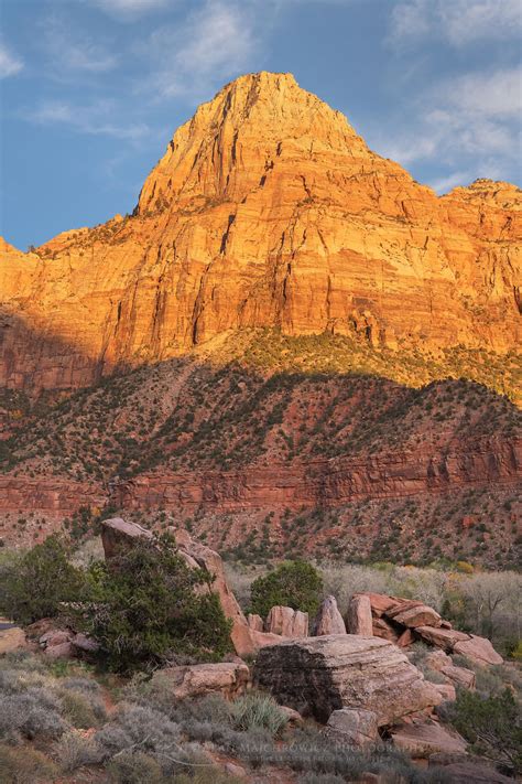 Bridge Mountain Zion National Park Alan Majchrowicz Photography