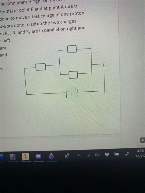 Answered In A Combination Circuit Of 3 Resistors Bartleby