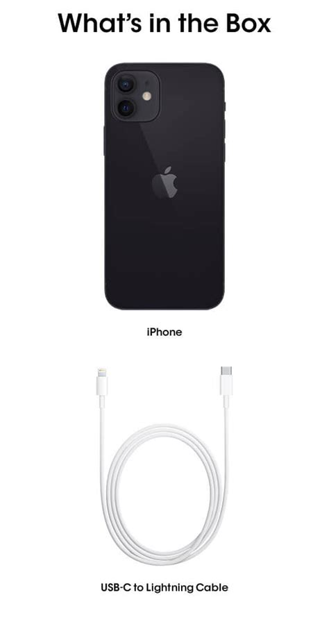 Apple iPhone 12 64GB - Black | Cricket Wireless