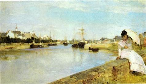 The Harbor at Lorient, 1869 - Berthe Morisot - WikiArt.org