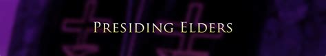 PRESIDING ELDERS – Fifth Episcopal District African Methodist Episcopal ...