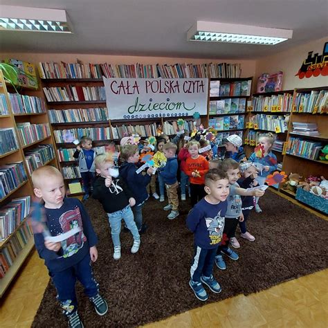 Wizyta W Bibliotece Przedszkole Nr Pod Grzybkiem W Rawiczu