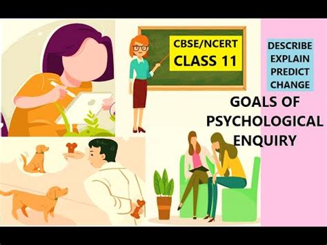 Class Psychology Chapter Goals Of Psychological Enquiry Cbse