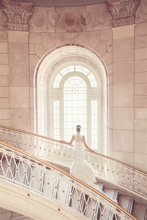 Chic White Ballroom Wedding {LindseyK Photography}