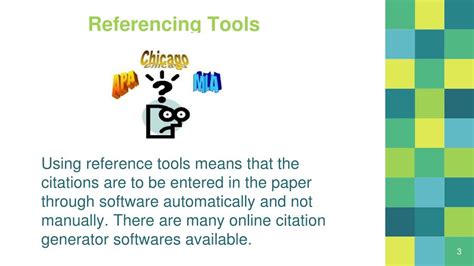 Ppt Difference Between Manual Referencing Or Referencing Tools