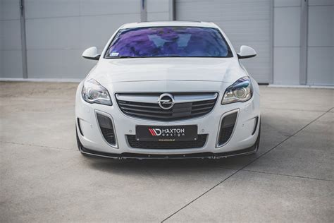 Splitter Przedni V Opel Insignia Mk Opc Facelift Gloss Black