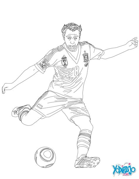 Dibujos Para Colorear Xavi