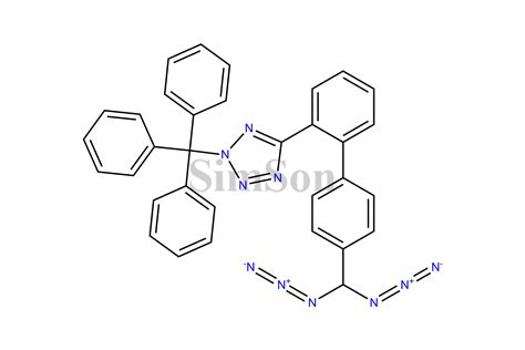 Trityl Tetrazole Diazide Cas No Na Simson Pharma Limited