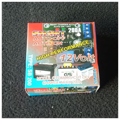 Jual Kit Modul Otomatis Smart Charger Aki 12v 200A Original Cas Accu