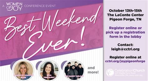 Women of Joy Conference Event - - Celebration Church Tri-Cities