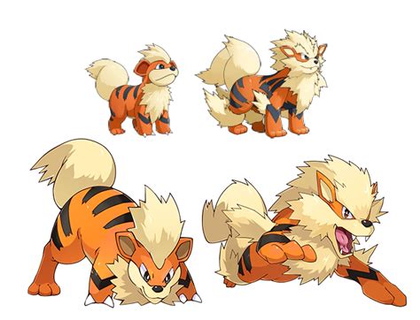 Growlithe Arcanine