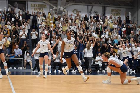 No 8 Seed Tech Sweeps The Citadel To Open Ncaa Tourney Georgia Tech