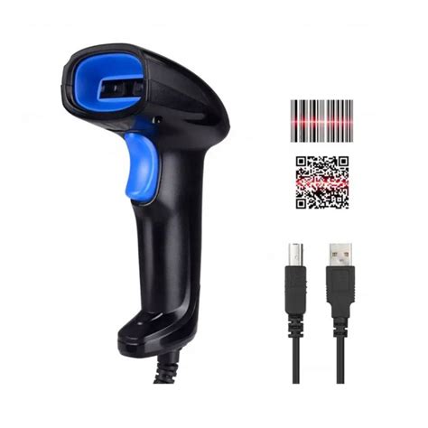 Ripley Lector Escaner AlÁmbrico De CÓdigo De Barras Usb Yhdaa 2d 1d Qr