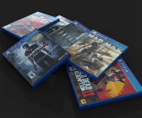 Artstation Ps4 Game Boxes Resources