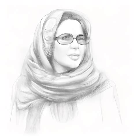 Beautiful Bride Pencil Sketch · Creative Fabrica