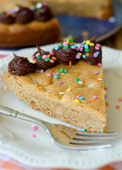 Peanut Butter Cookie Cake Fresh April Flours